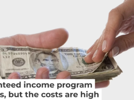 Guaranteed income programs have grown in popularity in the U.S. as costs of living continue to rise. Glowimages/GettyImages Plus